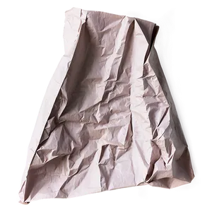 Crumpled Paper With Transparent Background PNG 51 PNG