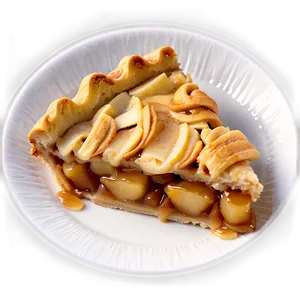 Crunchy Caramel Apple Pie PNG Fca52