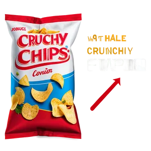 Crunchy Chips Bag Png Ktf PNG image