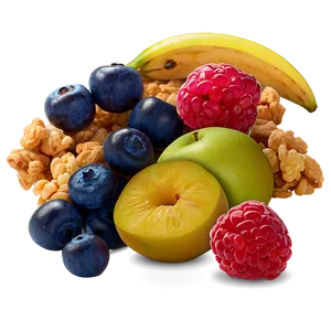 Crunchy Fruit Mix PNG 37