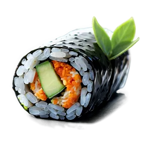 Crunchy Sushi Roll PNG 1