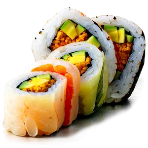 Crunchy Sushi Roll PNG Dfb