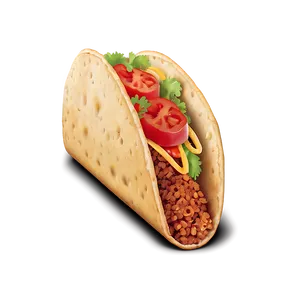 Crunchy Taco Clipart PNG Pll38 PNG