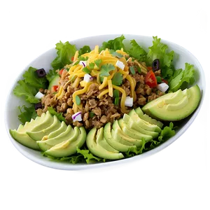 Crunchy Taco Salad PNG Wwl70