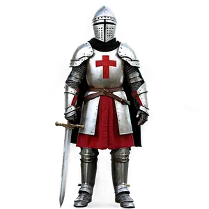 Crusader Knight PNG 05212024 PNG