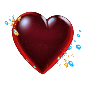 Crush Red Heart Emoji PNG 06262024