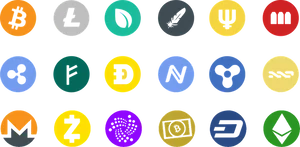 Cryptocurrency Icons Collection