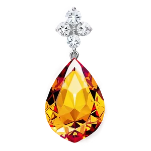 Crystal Chandelier Earring Png 05252024 PNG image