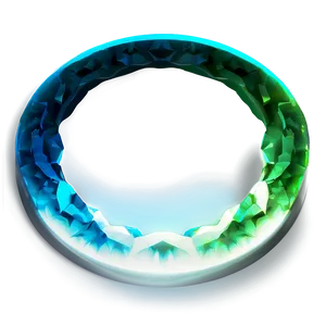 Crystal Circle Glow PNG 06262024