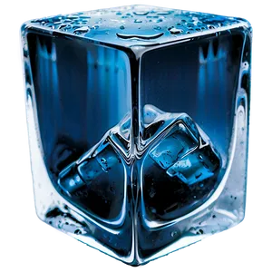 Crystal Clear Ice Cube PNG Fhc