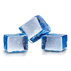 Crystal Clear Ice Cube PNG Upa