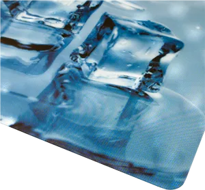 Crystal Clear Ice Cubes PNG image