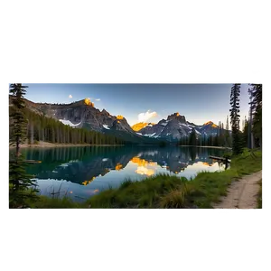 Crystal Clear Lake Trail PNG Ctx2 PNG