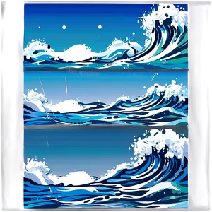 Crystal Clear Ocean Wave Png 06132024 PNG image