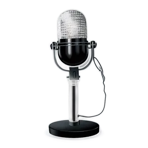 Crystal Clear Podcast Microphone PNG Lmv89 PNG