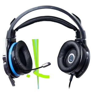 Crystal-clear Sound Gaming Headset PNG Trn61 PNG