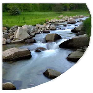 Crystal Clear Stream Png Nmr90 PNG image