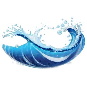 Crystal Clear Wave Png 05042024 PNG image