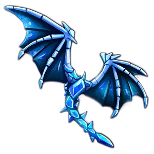 Crystal Dragon Wings Drawing PNG 46 PNG