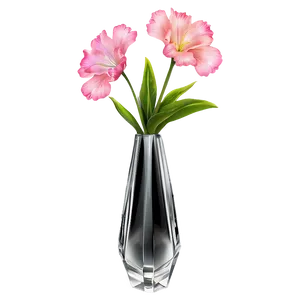 Crystal Flower Vase PNG Pgd37 PNG