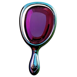 Crystal Hand Mirror Png Dnv58 PNG image