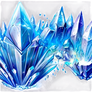 Crystal Ice Blast PNG Xdb