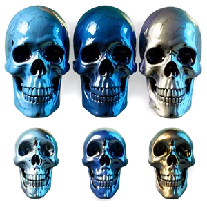Crystal Skull Representation PNG D