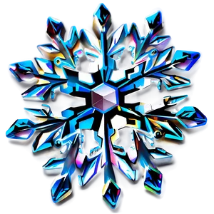 Crystal Snowflake Icon Png 05252024 PNG image