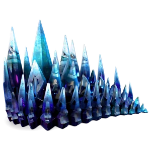 Crystal Spikes Formation Png 06122024 PNG image