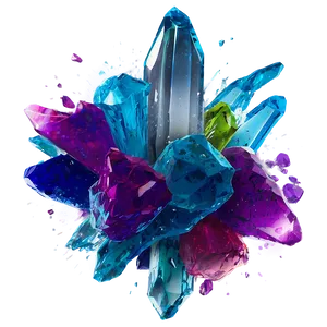 Crystal Splash Effect PNG 69