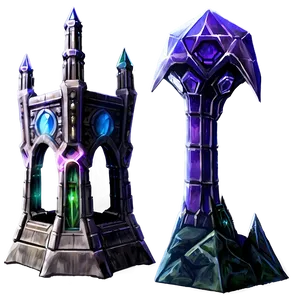 Crystal Tower PNG Eru88 PNG