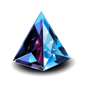 Crystal Triangle Prism Png 05042024 PNG image