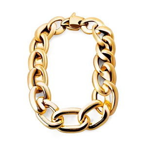 Cuban Link Gold Necklace PNG 06122024 PNG