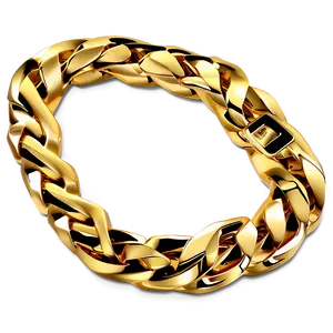 Cuban Link Gold Necklace PNG 34 PNG