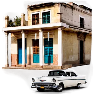 Cuban Old Town Street Png 55 PNG image