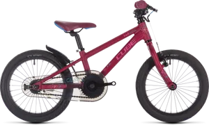 Cube Kid Bikeon Black Background