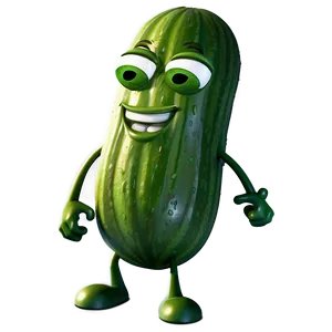 Cucumber Cartoon Character PNG 44 PNG