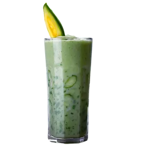 Cucumber Mint Smoothie PNG Uqs