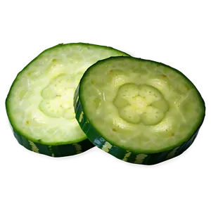 Cucumber Round Slice PNG 06252024 PNG