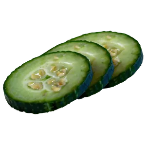 Cucumber Round Slice PNG Nsy43 PNG