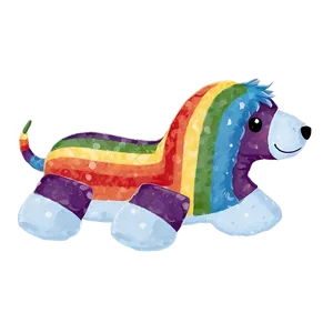 Cuddly Rainbow Png Bpj51 PNG image