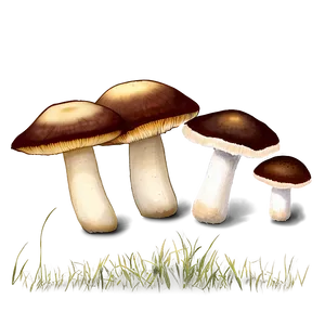 Cultivated Mushrooms Png Gib57 PNG image