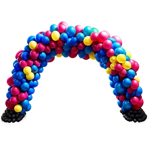 Cultural Festival Balloon Arch PNG 52