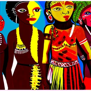Cultural Paintings PNG Nhy