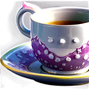 Cup And Saucer PNG Iaj
