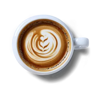 Cup Of Latte Art PNG Vwx21