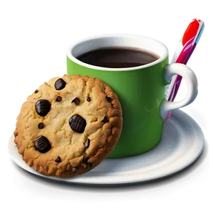 Cup With Cookie PNG 41