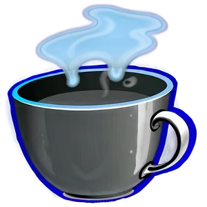 Cup With Steam PNG Gfl22