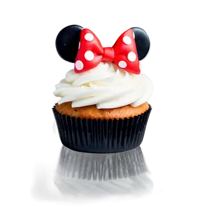 Cupcake Minnie Mouse Ears PNG Nss