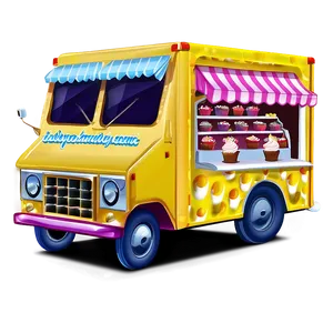Cupcake Truck PNG 58 PNG